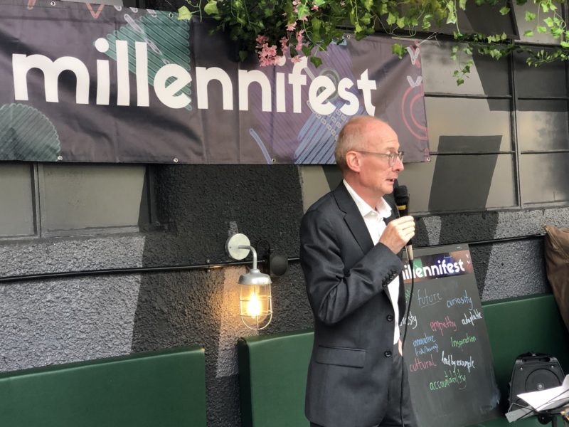 Pat McFadden addresses Millennifest