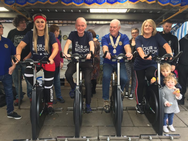 Pat McFadden MP with Rotary Club of Bilston & Wolverhampton West, Cllr Momenabadi and Cllr Leach