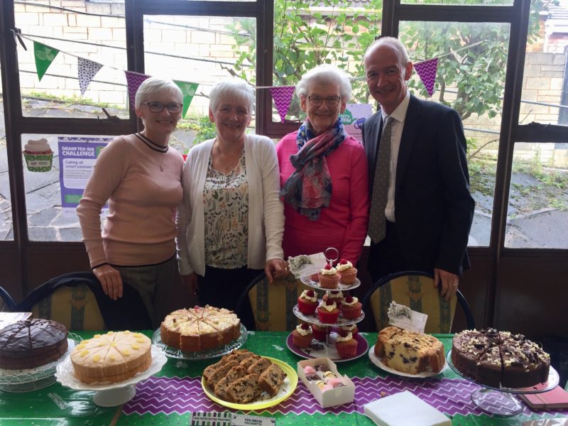 Pat McFadden MP with Mary Davies